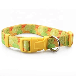 Lovecolour Custom Eco-friendly Polyester Sublimation Dog Collar For Wholesale
