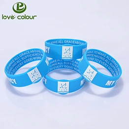 New product cheap custom silicone wrist band bracelet