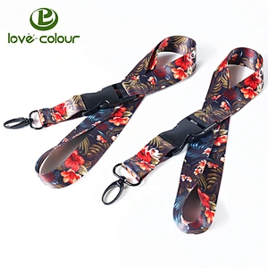 Polyester custom high quality personalised breakaway lanyard supplies