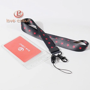 Custom Polyester Lanyard With ID Holder For Promotional Gift