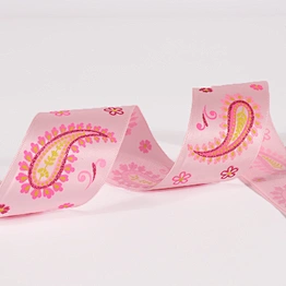 Custom Gift Packing Various Colors Printing Satin Ribbon with Your Logo