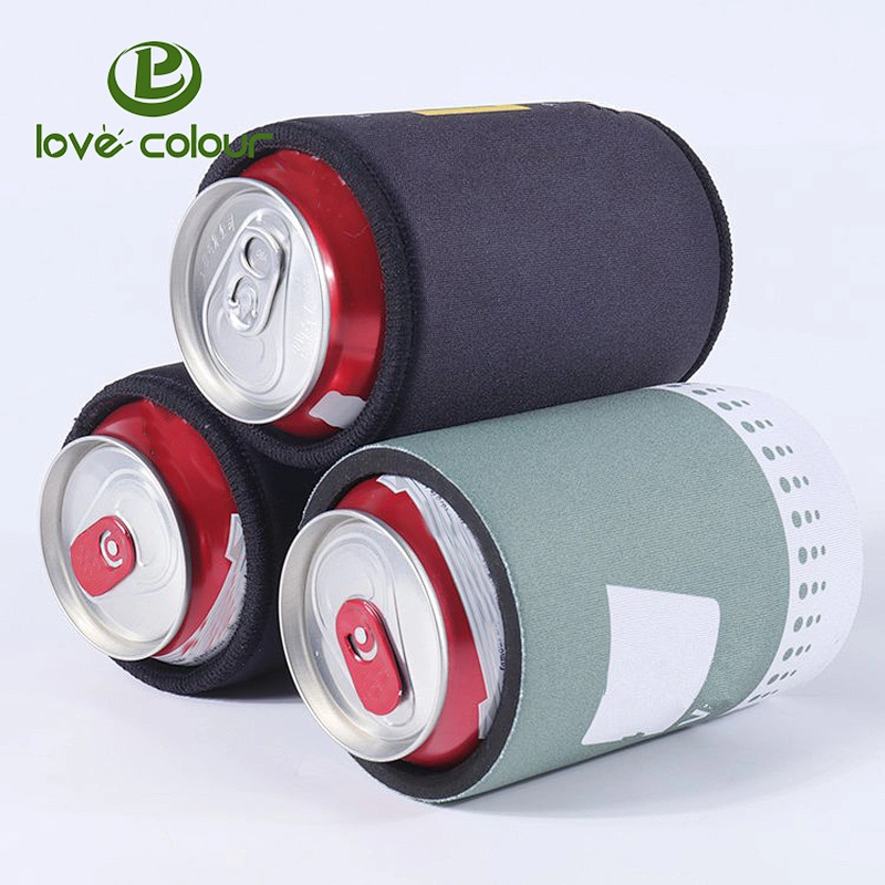 Custom Neoprene Full Color Insulated Coolies Wedding Beer Bottle Can Sleeve Covers