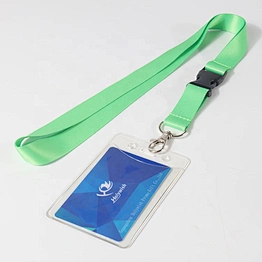 Custom Polyester Neck Exhibition Lanyard Strap And Card Holder