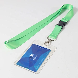 Custom Polyester Neck Exhibition Lanyard Strap And Card Holder