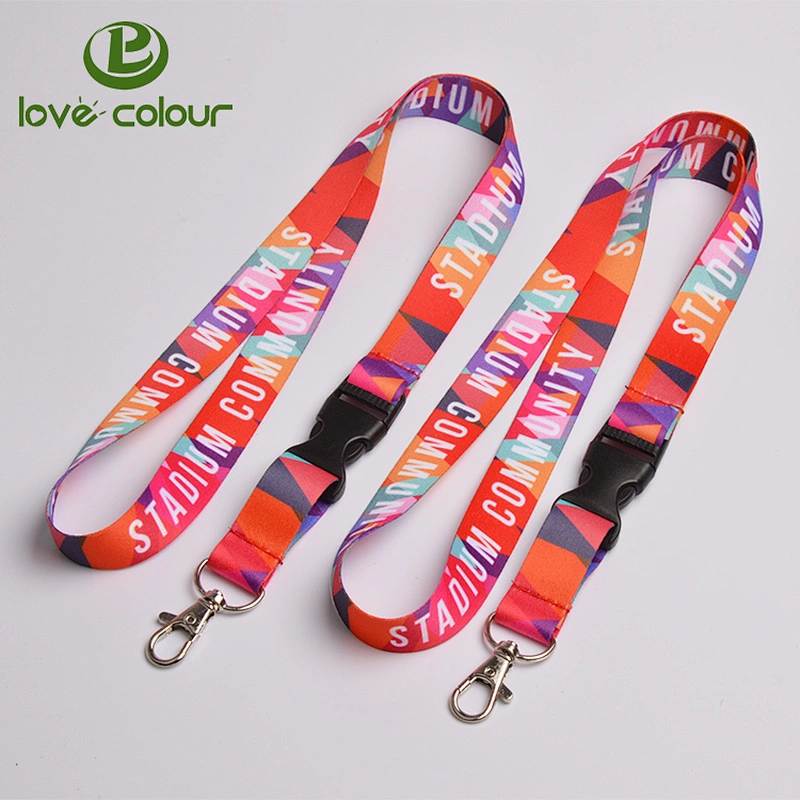 Custom exhibition fair event souvenirs funny id lanyard for card holder