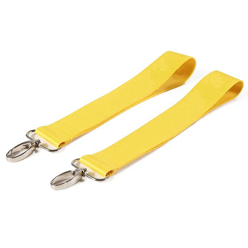 New product printed short lanyard keychain wrist strap