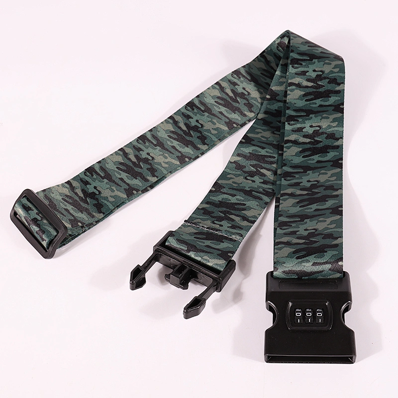Travel Custom Luggage Suitcase Strap Belt with Combination Lock
