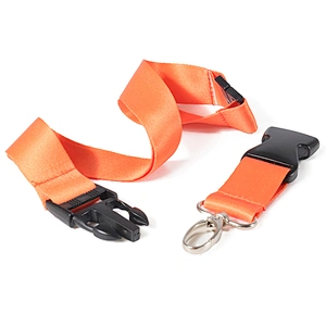 Cheap custom advertising id badge holder lanyard strap for promotion gift