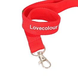 Custom silk screen printing lanyard strap for advertising