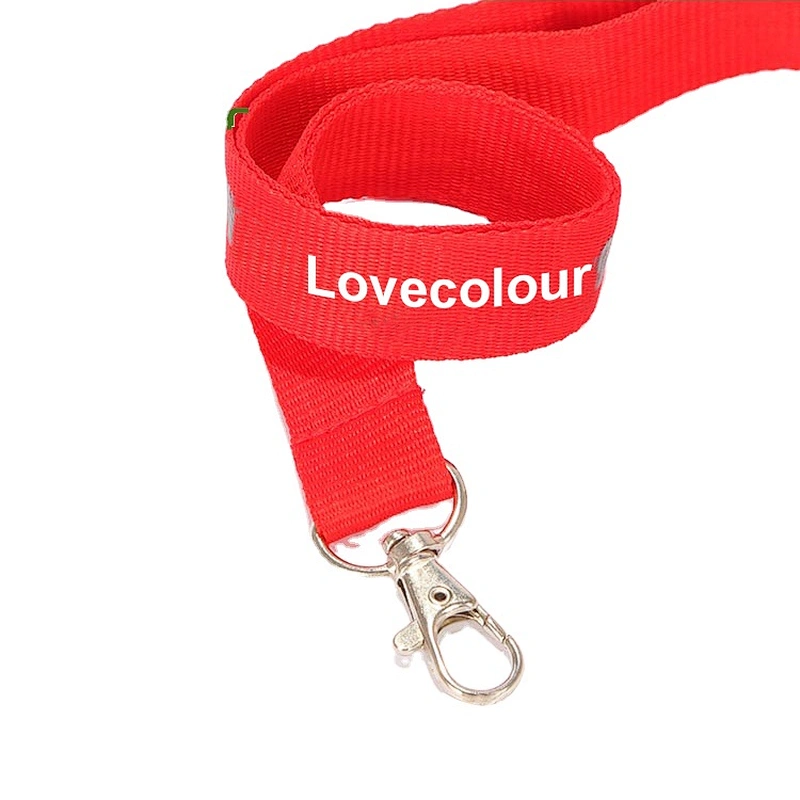 Custom silk screen printing lanyard strap for advertising
