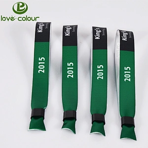 Wholesale Custom Printed Logo wristband / Bracelet with Access Control