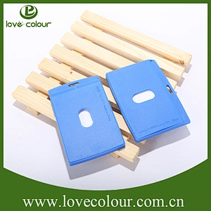 Promotional custom id badge holders hard plastic