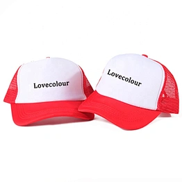 100% cotton plain custom promotional mesh cap with your logo