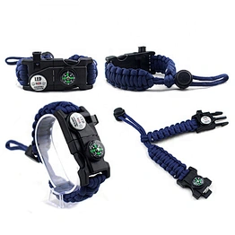 Outdoor Sport Camping and Hiking Multi-Function Weave Bracelet