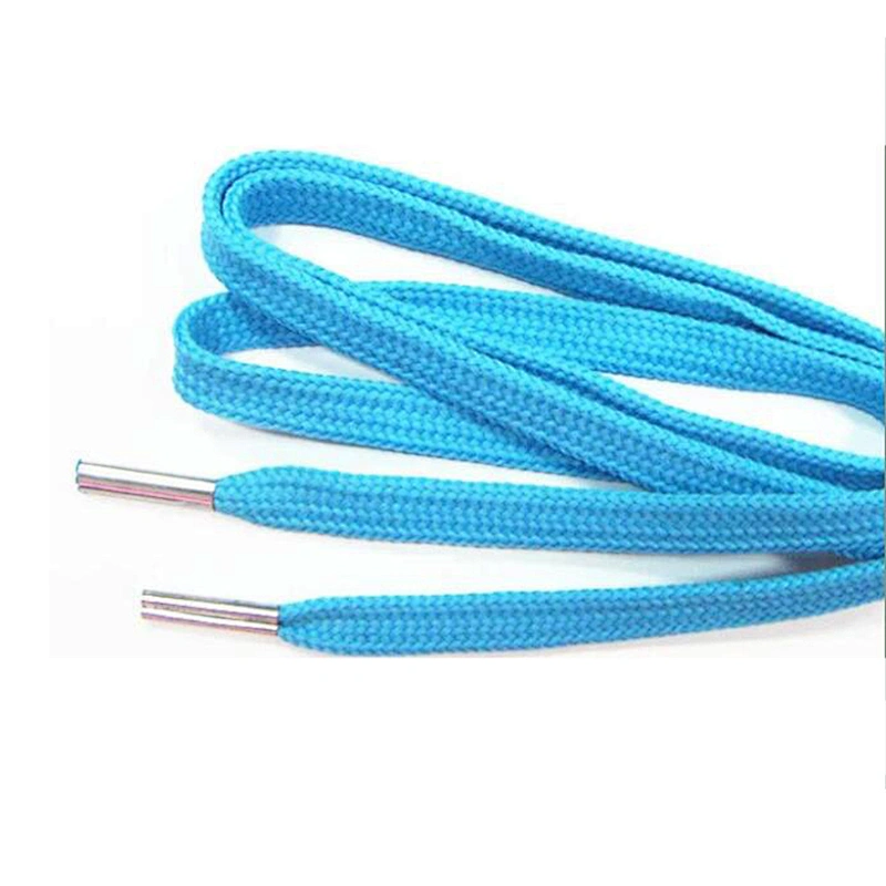 Factory wholesale flat satin ribbon shoelaces