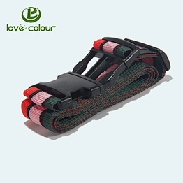 Custom Made Polyester Embroidered Luggage Strap for Sale
