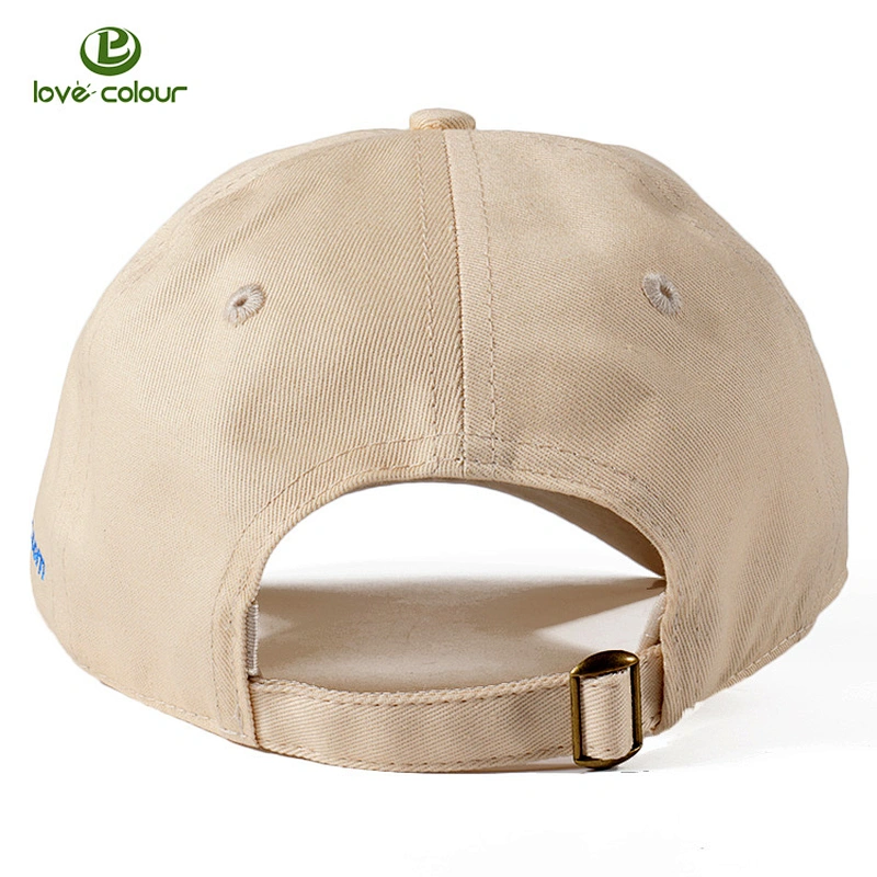 Custom cotton baseball caps 6 panel dad hats colorful sports cap