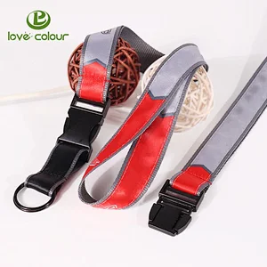 Custom polyester keychain lanyard with double layer