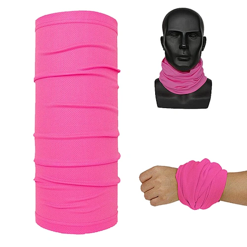 Custom Headband Bandana Wristband and Neck Warmer Bandana Neck Gaiter