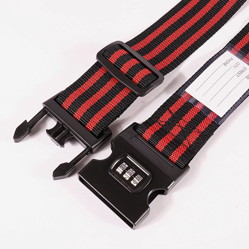 TSA lock luggage belt for promotion gift