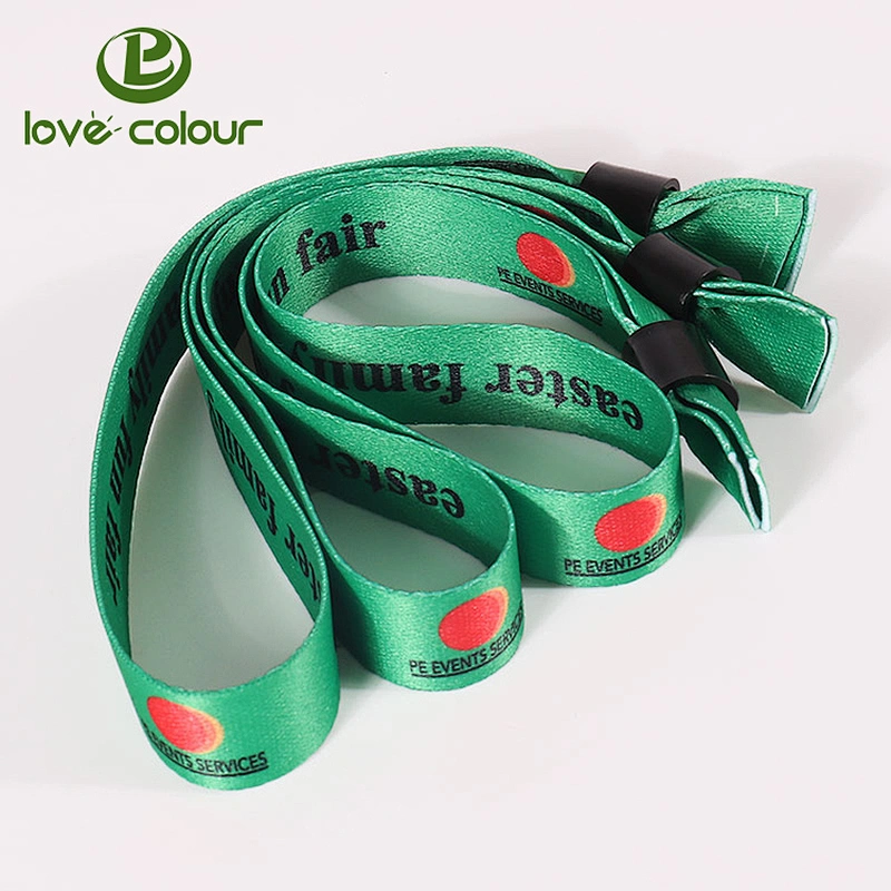 Chinese supplier sublimated digital printed wristbands for event&music