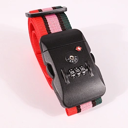 TSA lock luggage belt for promotion gift