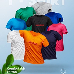 Fashion Printing Your Own T-Shirt Cotton Custom Men's baseball t shirt