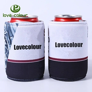 Custom Personalized Foam Neoprene Beer Can Cooler Holder For Wedding Guest