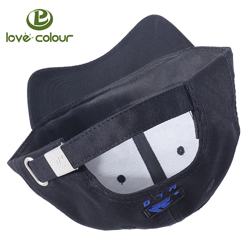 100% Cotton Men's Baseball Cap Solid Mesh Sports Trucker Hat in Guangzhou Factory