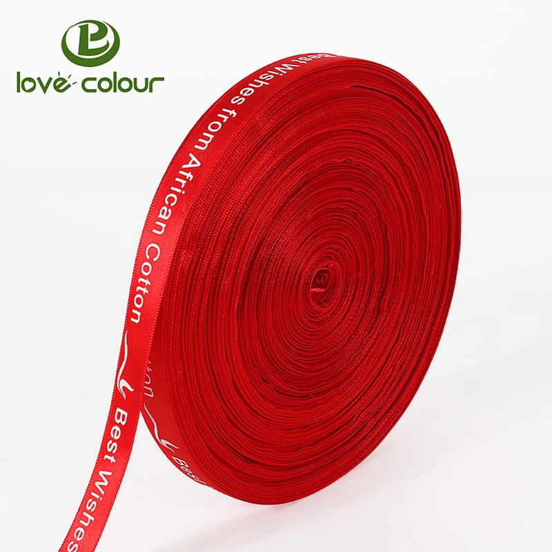 Guangzhou customize 4 inch polyester satin ribbon
