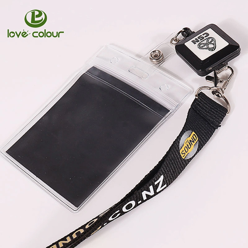 Custom Retractable ID Card Badge Holder KeyChain Reels