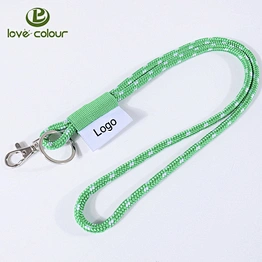 Guangzhou Custom High Quality Polyester Slim Lanyards