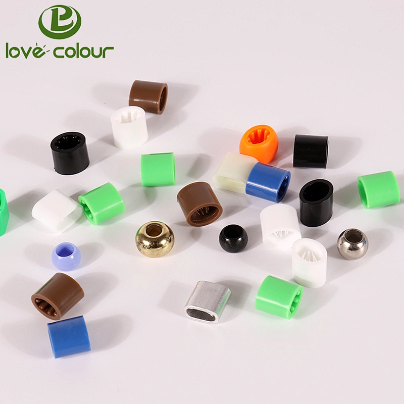 Strong teeth inside Plastic one way self locking slider for wristband