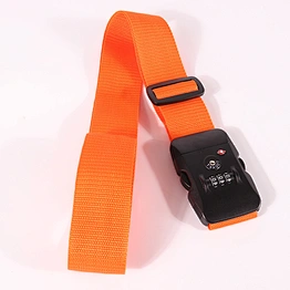 Custom Travel Luggage Suitcase Strap Backpack Belt with Lock