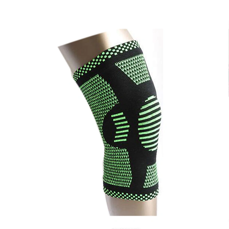 Fitness knee brace customized logo print sport protection knee sleeves support