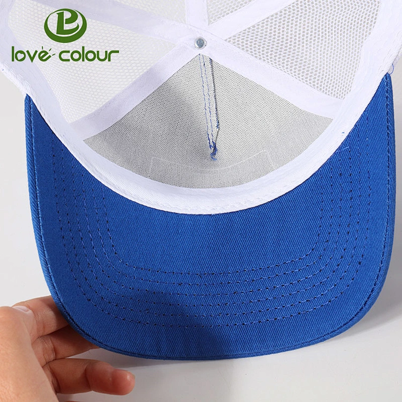 Factory Custom Mesh Back Core Baseball Cap Embroidered Hat Breathable and Comfortable