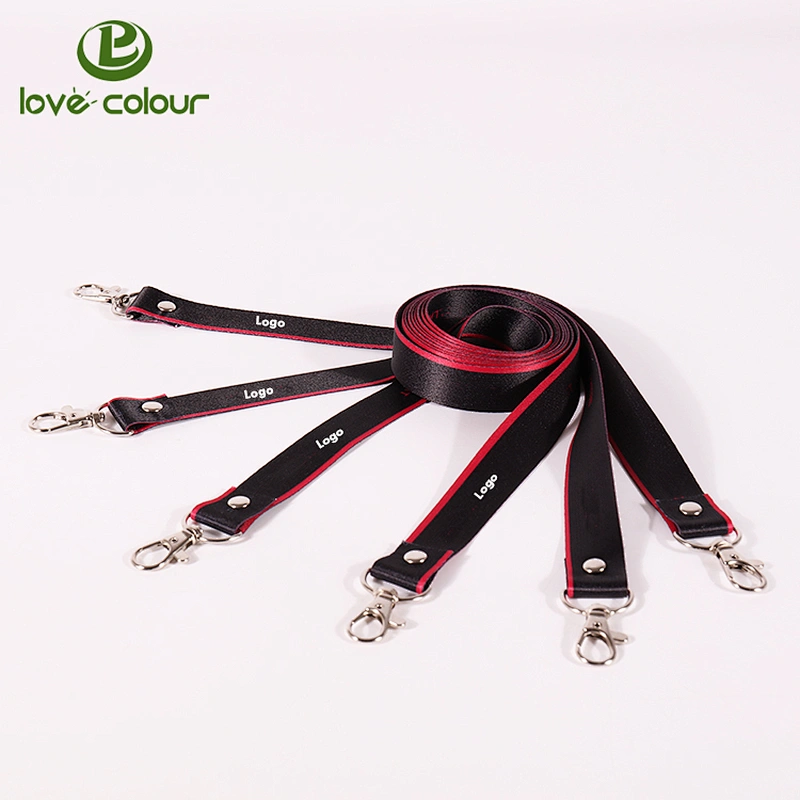 Polyester custom logo lanyards for halloween or christmas