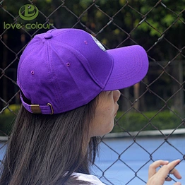 New product Fashion Cotton Baseball Caps in Purple Color