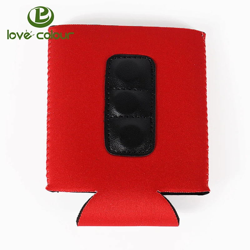 Party promotion gift custom your logo collapsible neoprene can coolies cooler sleeve covers