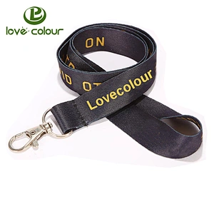 Polyester Neck Lanyard Strap For Event Passes