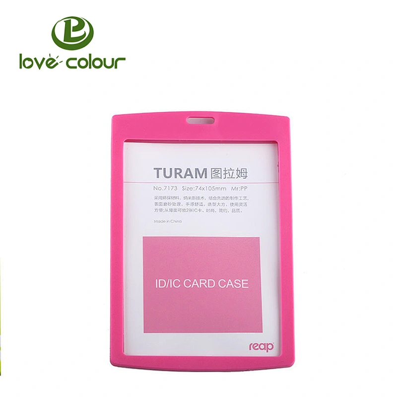 PP Plastic Custom Student Id Card Holder