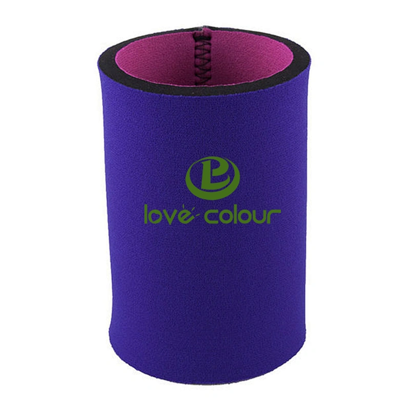 Custom Neoprene Insulated beer can stubby holders for wedding in color red