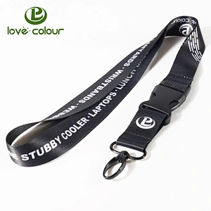Custom polyester promotional sports lanyard with printing event logo