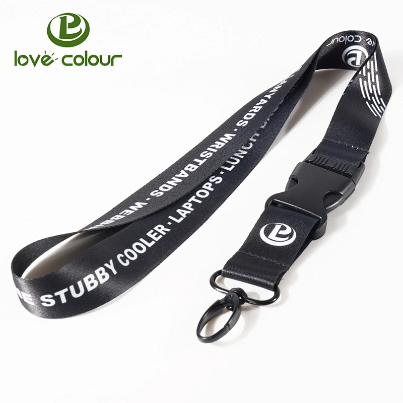 Custom polyester promotional sports lanyard with printing event logo