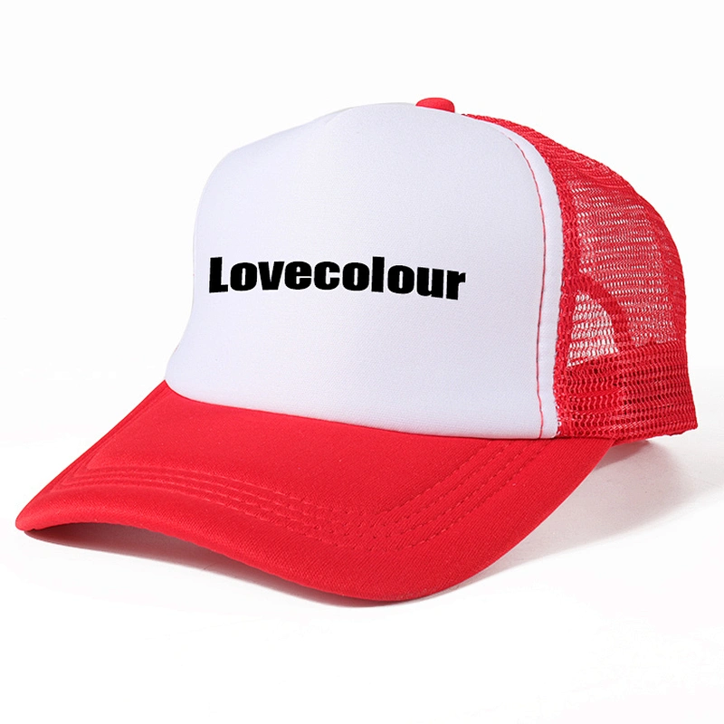Guangzhou Manufacturer Custom Red Advertising Cap for Team