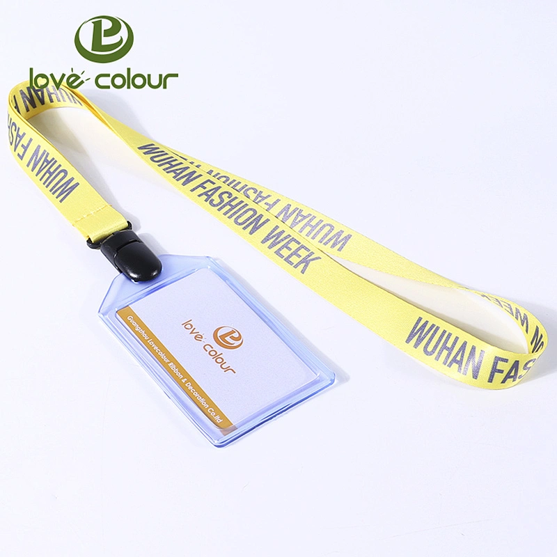 New custom polyester printing lanyard strap for conference