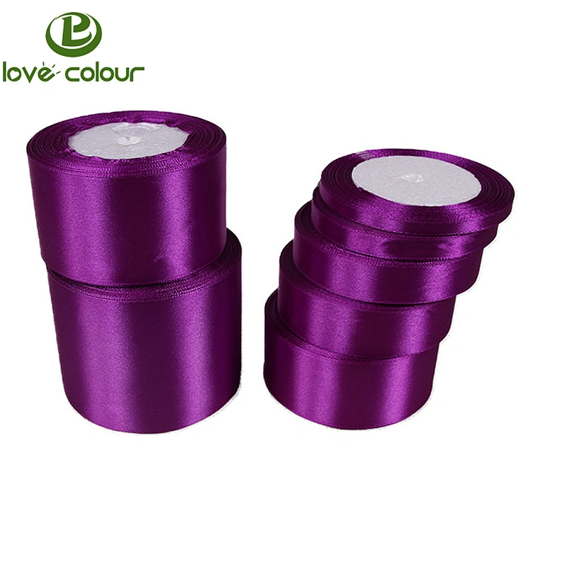 Custom Polyester Satin Label Personalized Ribbon for Clothing Decoration