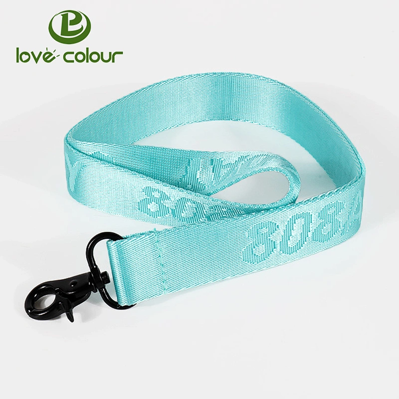 Best selling custom made woven jacquard lanyards with card holder