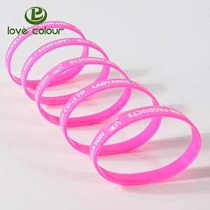 Sport Festival Fitness Event Rubber Wrist Hand Band Silicone Bracelet Wristband
