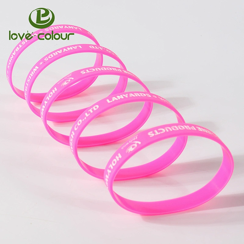Sport Festival Fitness Event Rubber Wrist Hand Band Silicone Bracelet Wristband